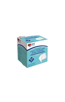 Ds Plus Nonwoven Steril Spanç Kompres 100'lü 7.5 x 7.5 CM Ds Plus Nonwoven Steril Spanç Kompres 100'lü 7.5 x 7.5 CM