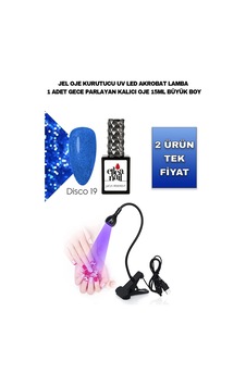 Akrobat Lamba Ve Disco Gece Parlayan Kalıcı Oje 19 15 Ml Diğer Akrobat Lamba Ve Disco Gece Parlayan Kalıcı Oje 19 15 Ml Diğer