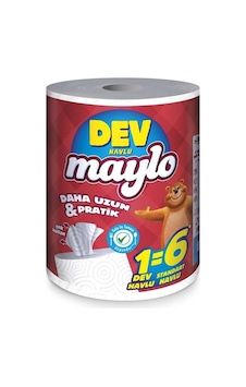 Maylo Çift Katlı Dev Kağıt Havlu 2'li Maylo Çift Katlı Dev Kağıt Havlu 2'li