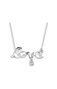 Kuyumcudukkani "beyaz İncili Love Yazılı" Kolye-20577-w-w Beyaz Kuyumcudukkani "beyaz İncili Love Yazılı" Kolye-20577-w-w Beyaz