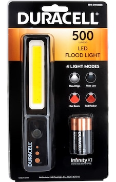 Duracell 500 Lümen Ledli El Feneri + 3 Aa Piller Dahil Siyah Duracell 500 Lümen Ledli El Feneri + 3 Aa Piller Dahil Siyah