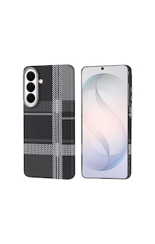 Samsung Galaxy Uyumlu S26 Kılıf M-safe Şarj Özellikli Karbon Fiber Görünümlü Zore Nekst Kapak - Siyah-gri Samsung Galaxy Uyumlu S26 Kılıf M-safe Şarj Özellikli Karbon Fiber Görünümlü Zore Nekst Kapak - Siyah-gri