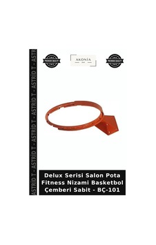 Delux Serisi Salon Pota Fitness Nizami Basketbol Çemberi Sabit - Bç-101 Delux Serisi Salon Pota Fitness Nizami Basketbol Çemberi Sabit - Bç-101