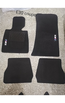 Bmw E30 Coupe Siyah Halı Paspas