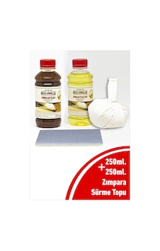 Mega Gomalak Doğal Ahşap Cila Seti Gomalak Cilası 250 ML + Gomalak Cilası Yağı 250 ML+ Sürme Topu + Zımpara