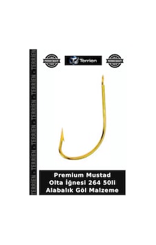 Premium Mustad Olta İğnesi 264 50li Alabalık Göl Malzeme No:3 Premium Mustad Olta İğnesi 264 50li Alabalık Göl Malzeme No:3