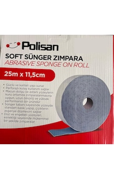 Polisan Sünger Rulo Zımpara 115mmx25mt 150 Kum Polisan Sünger Rulo Zımpara 115mmx25mt 150 Kum
