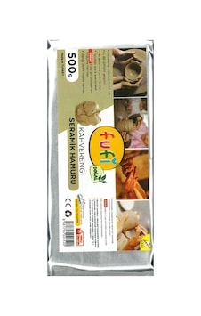 Fufi Kil Seramik Hamuru 500 Gr Kahverengi