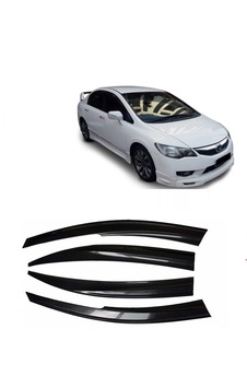 Honda Civic Fd6 2006.2012 Ön Arka 4.lü Cam Rüzgarlığı Honda Civic Fd6 2006.2012 Ön Arka 4.lü Cam Rüzgarlığı
