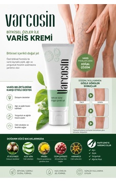 Varcosin Bacak Bakım Varizz Kremi 100 Ml Varcosin Bacak Bakım Varizz Kremi 100 Ml