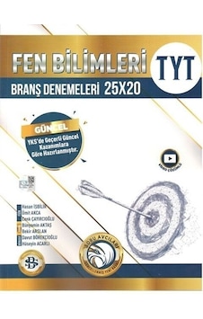 2023 TYT Fen Bilimleri 25 x 20 Branş Deneme -  Bilgi Sarmal Yayınları