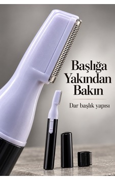 Kaş Ve Bıyık Şekillendirici İnce Başlıklı Sakal Düzeltici - Lisinya Kaş Ve Bıyık Şekillendirici İnce Başlıklı Sakal Düzeltici - Lisinya
