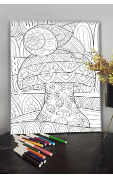 Mantar 40x30cm Çocuklar Için Özel Boyanabilir Tablo Mandala Tablo Kalem Hediyesi Yoktur. Mantar 40x30cm Çocuklar Için Özel Boyanabilir Tablo Mandala Tablo Kalem Hediyesi Yoktur.