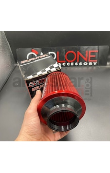 Performans Artırıcı Spor Açık Hava Filtresi 6.35cm Kırmızı Renk Dar Stil - Yüksek Performans Performans Artırıcı Spor Açık Hava Filtresi 6.35cm Kırmızı Renk Dar Stil - Yüksek Performans