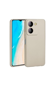 Zore Vivo Y36 4g Kılıf Omsy Premier Silikon Kapak - Gold Zore Vivo Y36 4g Kılıf Omsy Premier Silikon Kapak - Gold