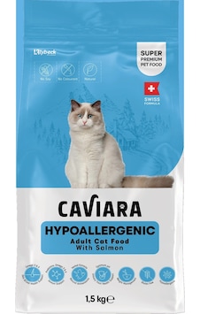 Caviara Hipoalerjenik Somonlu Yetişkin Kedi Maması 1,5 Kg Caviara Hipoalerjenik Somonlu Yetişkin Kedi Maması 1,5 Kg