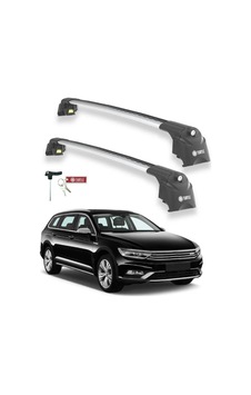 Turtle Volkswagen Passat Alltrack B8 2015-2023 Ara Atkı Air2 Gri