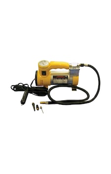 Autokit Metal Gövde Hava Kompresörü Işıklı Saatli 12 V 140 Psı N11.2308