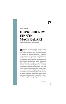 Huckleberry Fınnın Maceraları - Mark Twain - Turkuvaz Huckleberry Fınnın Maceraları - Mark Twain - Turkuvaz