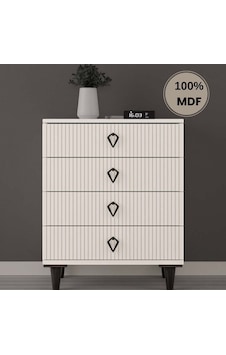 Lale 4 Çekmeceli Mdf Şifonyer Aytaşı Lale 4 Çekmeceli Mdf Şifonyer Aytaşı