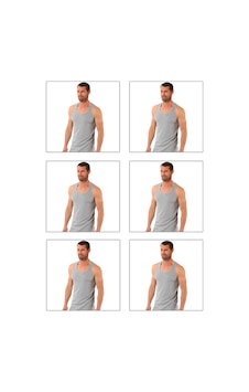 Özkan Underwear Özkan 0058 6'lı Paket Erkek %100 Pamuklu Ribana Esnek Rahat Sırtı Çapraz Sporcu Rambo Kalın Askılı Atlet Gri Melanj Özkan Underwear Özkan 0058 6'lı Paket Erkek %100 Pamuklu Ribana Esnek Rahat Sırtı Çapraz Sporcu Rambo Kalın Askılı Atlet Gri Melanj