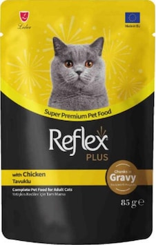 Reflex Plus Sos İçinde Parça Tavuk Etli Yetişkin Kedi Konservesi 85 Gr Reflex Plus Sos İçinde Parça Tavuk Etli Yetişkin Kedi Konservesi 85 Gr