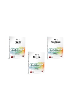 3D Yayınları Ayt Fizik Kimya Biyoloji Deneme Seti 2023 3D Yayınları Ayt Fizik Kimya Biyoloji Deneme Seti 2023