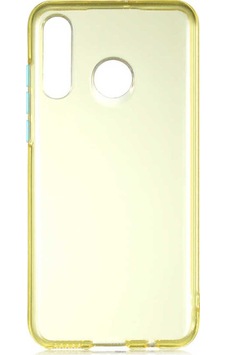 Huawei P30 Lite Kılıf Zore Bistro Kapak Sarı
