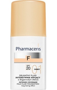 Pharmaceris SPF 20 Yoğun Kapatıcı Yumuşak Sıvı Fondöten 01 Ivory 30 ML
