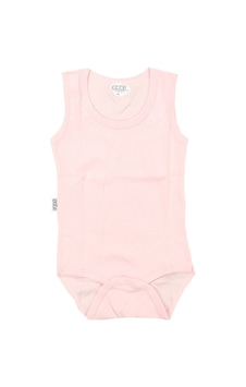 Sebi Bebe Askılı Kol Bebek Body 005 Pembe