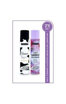 K-kuru Şampuan Milk Therapy 200 Ml+kuru Şampuan Ekstra Hacim 200 Ml K-kuru Şampuan Milk Therapy 200 Ml+kuru Şampuan Ekstra Hacim 200 Ml