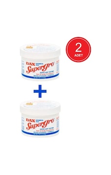 Dax Supergro Yavaş Uzayan Saçlara Özel Saç Bakım Yağı 2 x 198 G Dax Supergro Yavaş Uzayan Saçlara Özel Saç Bakım Yağı 2 x 198 G