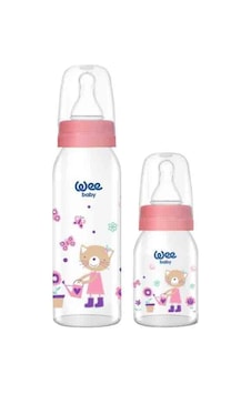 Wee Baby Cam Biberon Seti Pembe 125 Ml+250 Ml Wee Baby Cam Biberon Seti Pembe 125 Ml+250 Ml