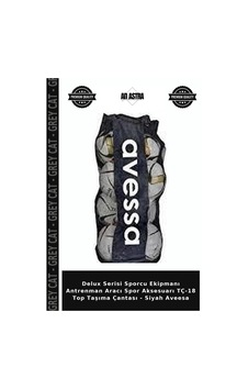 Delux Serisi Sporcu Ekipmanı Antrenman Aracı Spor Aksesuarı Tç-18 Top Taşıma Çantası - Siyah Aveesa Delux Serisi Sporcu Ekipmanı Antrenman Aracı Spor Aksesuarı Tç-18 Top Taşıma Çantası - Siyah Aveesa