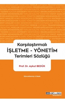 Karşılaştırmalı İşletme Yönetim Terimleri Sözlüğü Karşılaştırmalı İşletme Yönetim Terimleri Sözlüğü