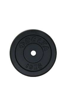 Delta 10 Kg X 2 Adet Siyah Döküm Plaka Çiftli Ağırlık Flanş Delta 10 Kg X 2 Adet Siyah Döküm Plaka Çiftli Ağırlık Flanş