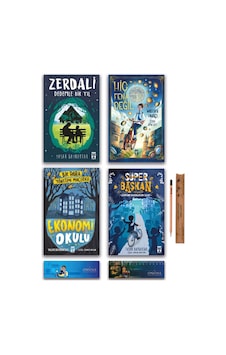İlk Genç Timaş Hiç Fena Değil - Zerdali - Süper Başkan - Ekonomi Okulu Set 4 Kitap