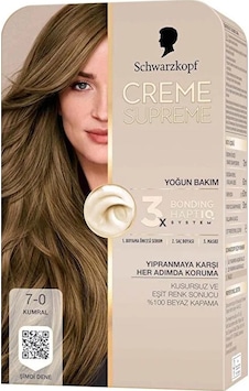 Schwarzkopf Creme Supreme Saç Boyası 7-0 Kumral Schwarzkopf Creme Supreme Saç Boyası 7-0 Kumral