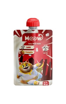 Moow Kuzu Etli Ve Bal Kabaklı Keçi Sütlü Kedi Et Ezmesi 90 Gr Moow Kuzu Etli Ve Bal Kabaklı Keçi Sütlü Kedi Et Ezmesi 90 Gr