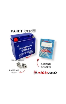 Yiğit Akü 12 V 9 Ah-Amper Motosiklet Aküsü Yb9-BS 2023 Yiğit Akü 12 V 9 Ah-Amper Motosiklet Aküsü Yb9-BS 2023