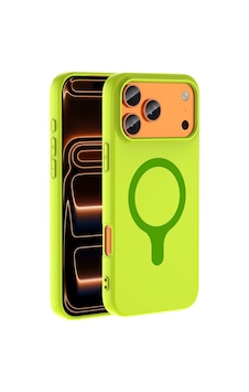 İphone 18 Pro Max Kılıf M-safe Şarj Özellikli Zore Aris Silikon Kapak - Yeşil İphone 18 Pro Max Kılıf M-safe Şarj Özellikli Zore Aris Silikon Kapak - Yeşil