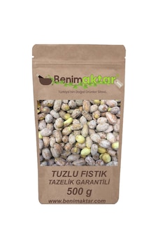 BenimAktar Tuzlu Fıstık Taze 500 G BenimAktar Tuzlu Fıstık Taze 500 G