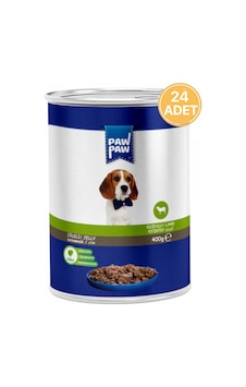 Jelly Parça Etli Kuzulu Yavru Köpek Konservesi 400 Gr 24 Adet Jelly Parça Etli Kuzulu Yavru Köpek Konservesi 400 Gr 24 Adet