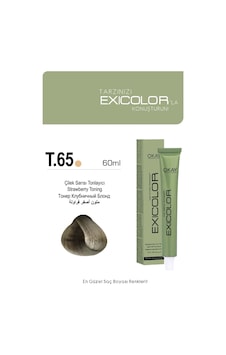 Exicolor T.65 Çilek Sarısı Tonlayıcı Exicolor T.65 Çilek Sarısı Tonlayıcı