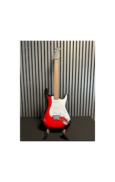 Kırmızı Elektro Gitar Kılıf Pena Askı Kablo Tremolo Kolu Kırmızı Elektro Gitar Kılıf Pena Askı Kablo Tremolo Kolu