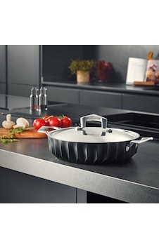Emsan Diagon Döküm Granit 26 Cm Karnıyarık Tencere Siyah Emsan Diagon Döküm Granit 26 Cm Karnıyarık Tencere Siyah