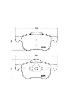 Brembo P86016 Ön Balata Volvo S60 00-10 S80 98-06 V70 97-07 Xc70 00-07 S70 97-00 8634921-8623861-31262503-wva23072 Brembo P86016 Ön Balata Volvo S60 00-10 S80 98-06 V70 97-07 Xc70 00-07 S70 97-00 8634921-8623861-31262503-wva23072