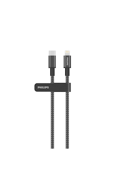Philips Dlc1030l/00 Usb-c To Lightning Şarj Kablosu 1m Philips Dlc1030l/00 Usb-c To Lightning Şarj Kablosu 1m