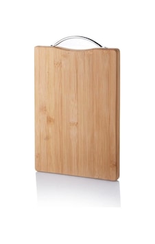 Metal Tutacaklı Lüx Bambu Kesme Tahtası 30cm X20cmx1.8cm Royaleks-67458 Çok Renkli Metal Tutacaklı Lüx Bambu Kesme Tahtası 30cm X20cmx1.8cm Royaleks-67458 Çok Renkli