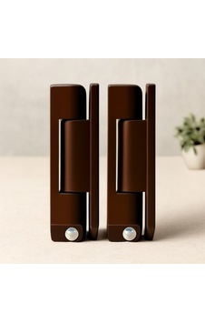 95 Mm Pvc Kapı Metal Menteşe 20x7.5 Kahverengi 11